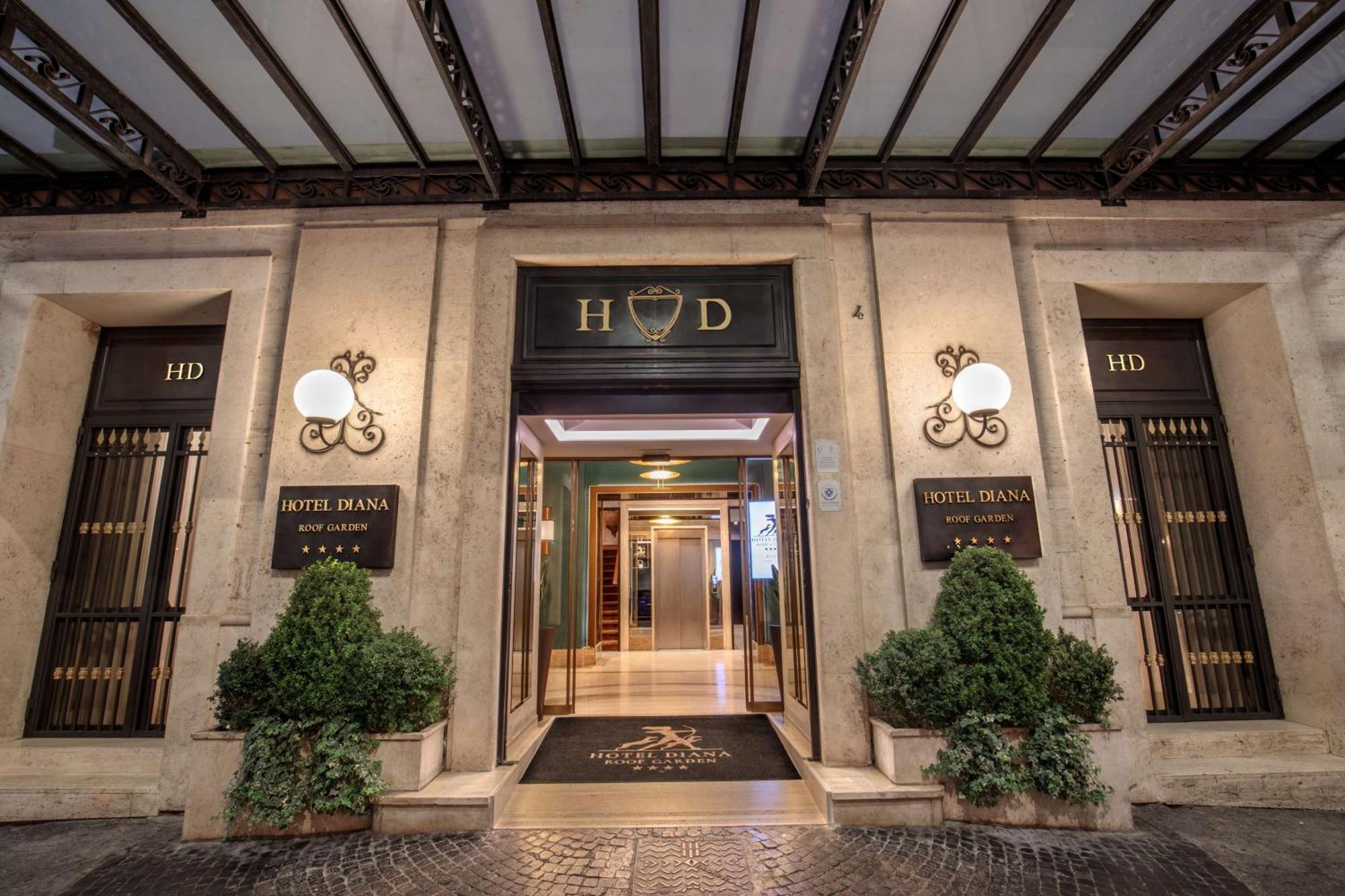 Hotel Diana Roof Garden, Rome